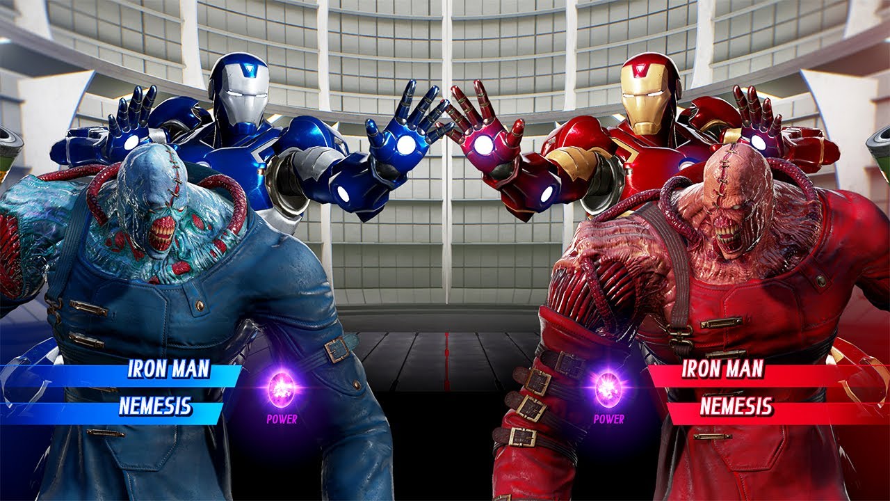 Iron Man & Nemesis vs Iron Man & Nemesis (Very Hard) Marvel vs
