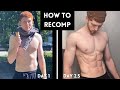 How i built muscle and burned fat at the same time body recomposition