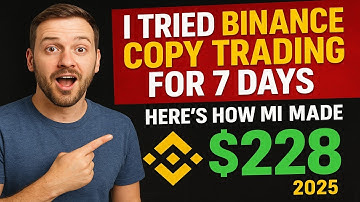 I Tried Binance Copy Trading for 7 Days — Here’s How Much I Made (2025 Update)