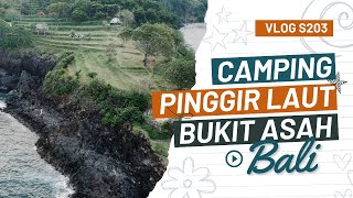 Camping di pinggir tebing laut | Bukit Asah - Karangasem VLOG BALI