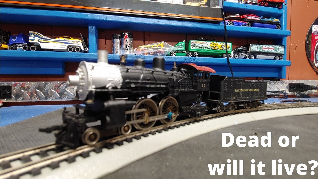 【Cozy&Kitsch】Atlantic Training Set Vintage 50s/ 60s 4-4-2 Atlantic HO Steam loco. Dead? or will