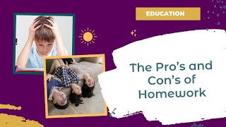 The Pros and Cons of Homework for Student Success