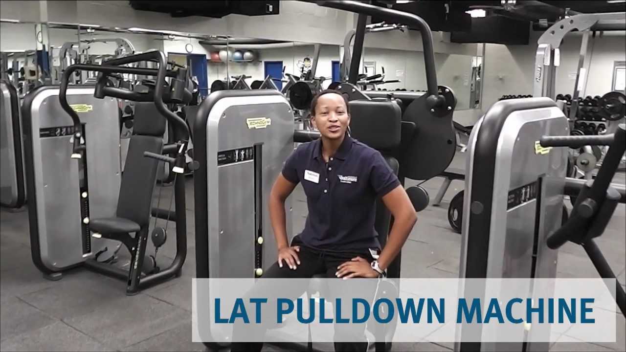 UB Recreation Center -- Lat Pulldown Machine