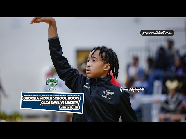GA Middle School ballers be hoopin'. Glen Davis vs Liberty getting ready for the next level.