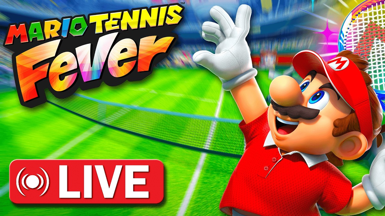 Playing Mario Tenis Fever Online [Live]