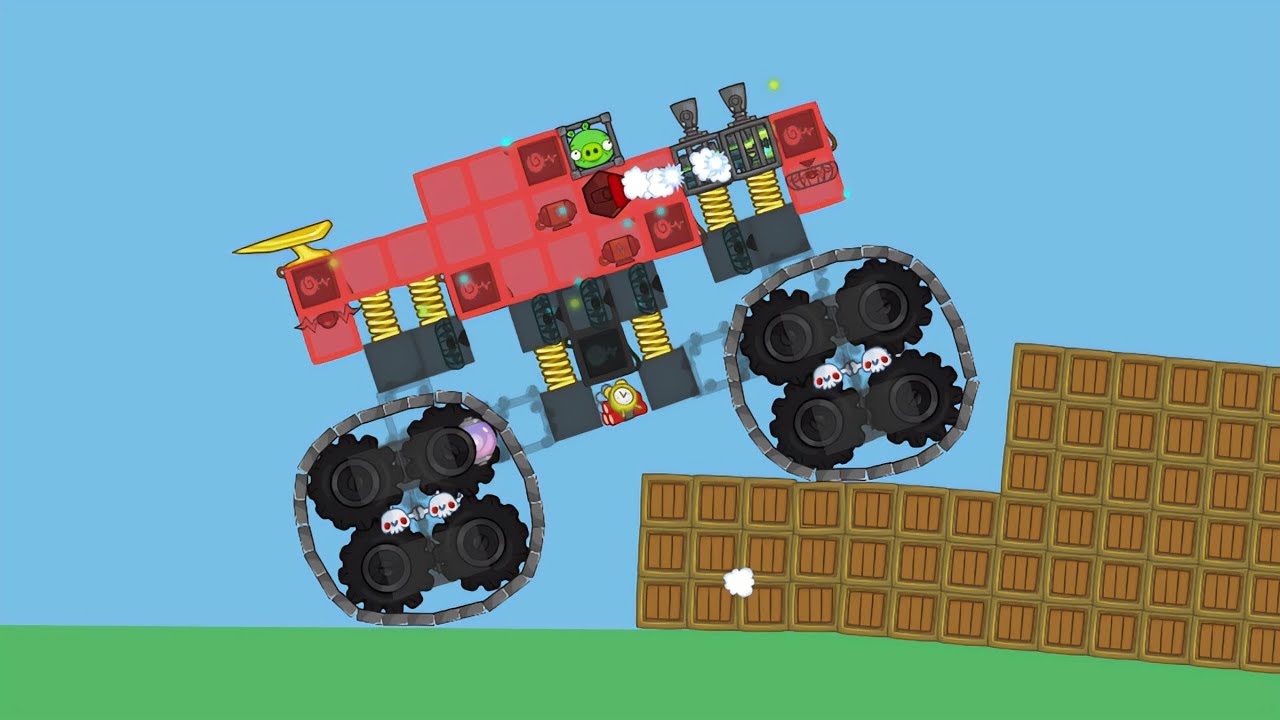 Bad Piggies - МОНСТР ГРУЗОВИК