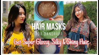 DIY Hair Mask for DANDRUFF Dry Damaged Hair Stop Hair Fall Hair Thinning Boost Hair Growth