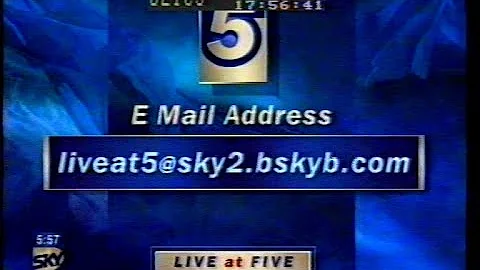Sky News 13-3-96 - Internet News - Frank Partridge...
