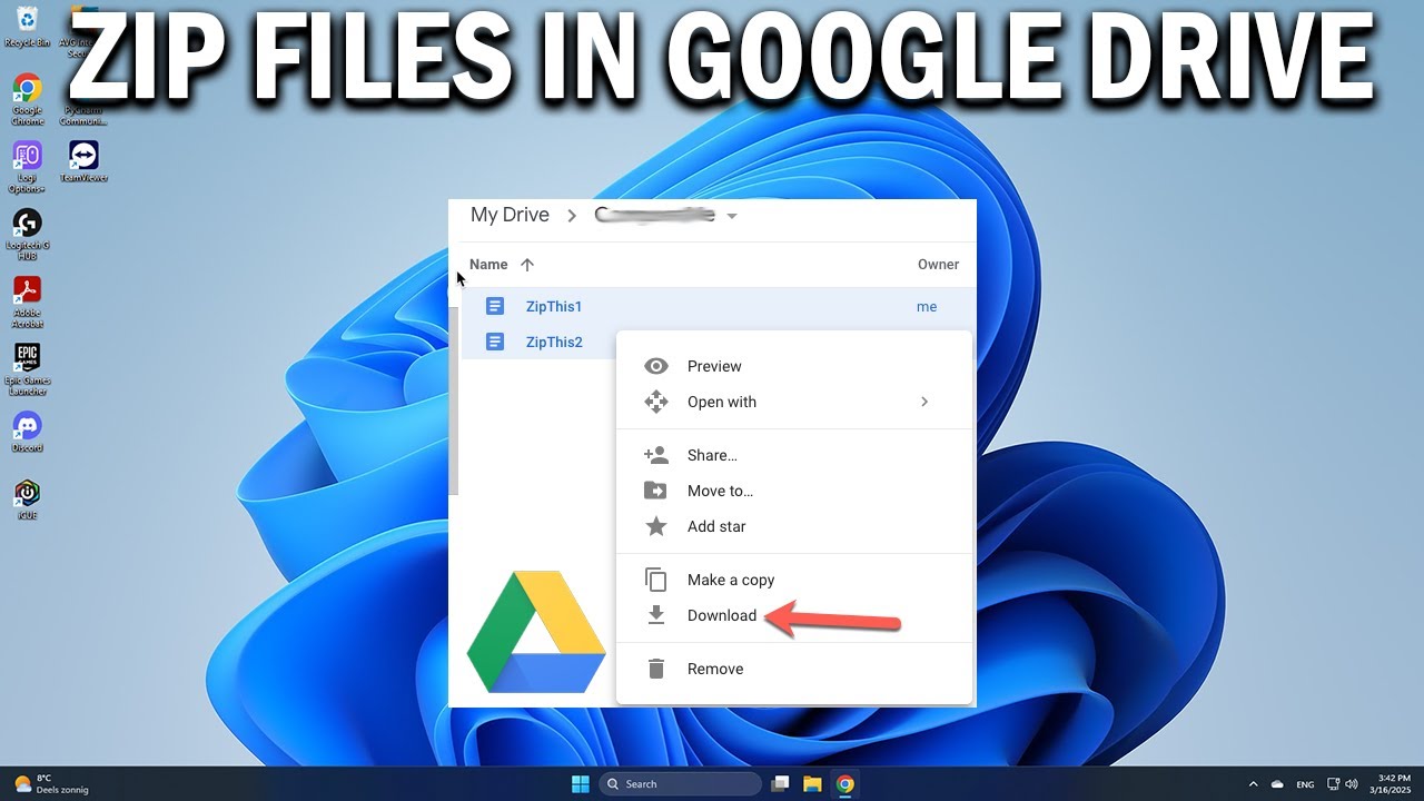 How To Zip Files in Google Drive - Easy Fix