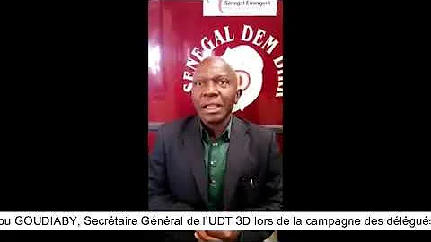 Le syndicaliste Mamadou GOUDIABY reconnat que Me M...