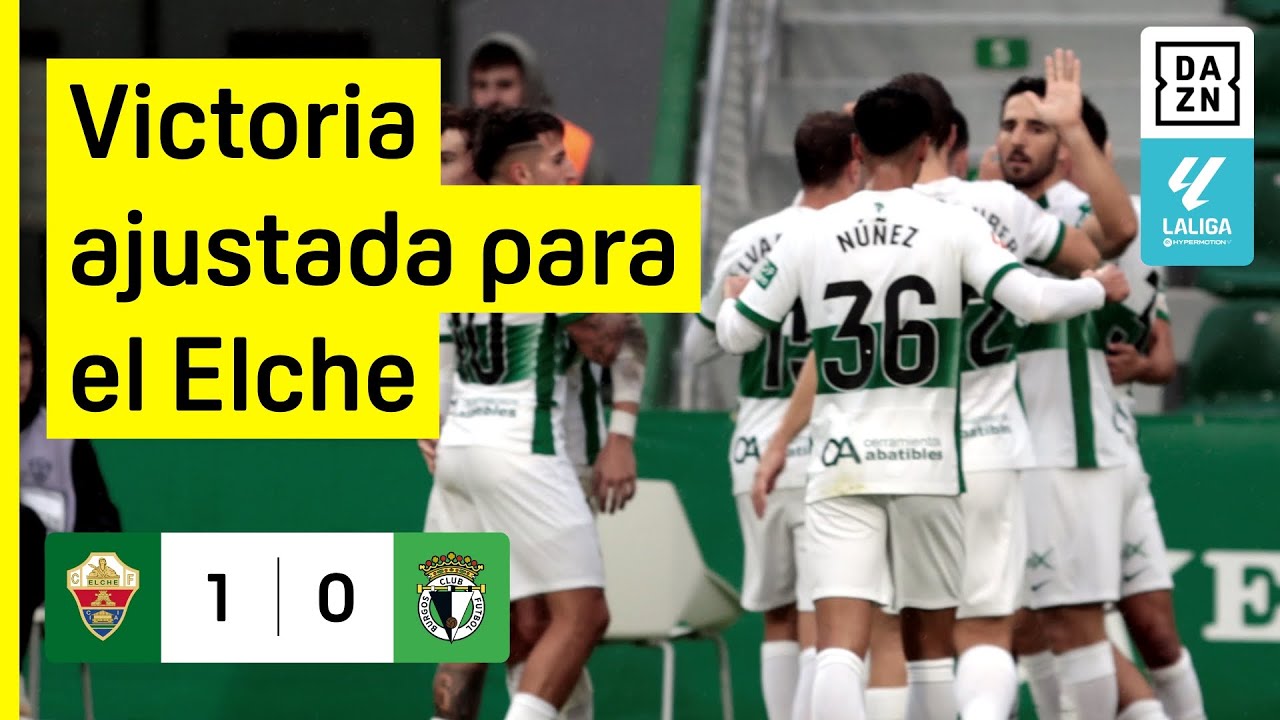 Elche CF vs Burgos CF (1-0) | Resumen y goles | Highlights LALIGA ...