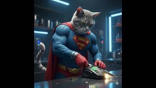 Super Cat Chef Slices a Computer Mouse — Tech Precision ASMR 🐱💻⚡