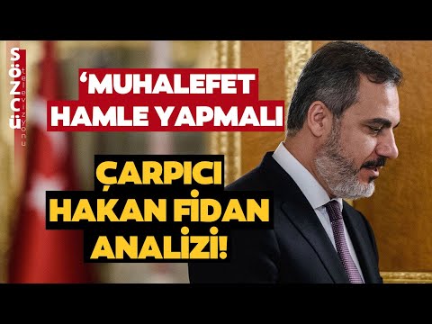 'Hakan Fidan Doğru İsim!' Hakan Fidan'ın MİT Başkanı Geçmişinden Çarpıcı Örnek