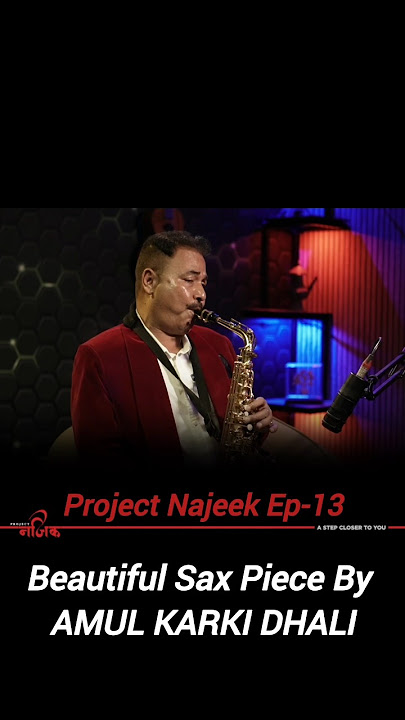 Amul Karki Dhali doing what he does the best  #projectnajeek #interview #deepakbajracharya #music