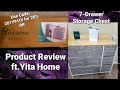 Produce Review ft. Yita Home Pure &amp; Easy 7-Drawer Storage Chest