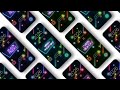 Vertical Neon AE Background
