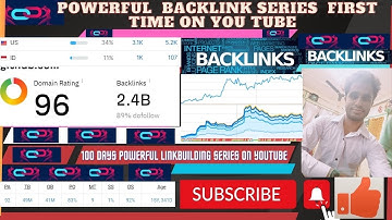 Create High Quality Backlink from powerful website 🔥|| 100 Days Series
