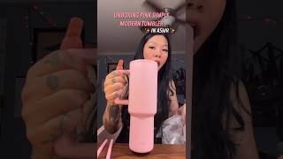 My new FAV cup IN LOVE #simplemodern #tumbler #asmr #unboxing #asmrunboxing