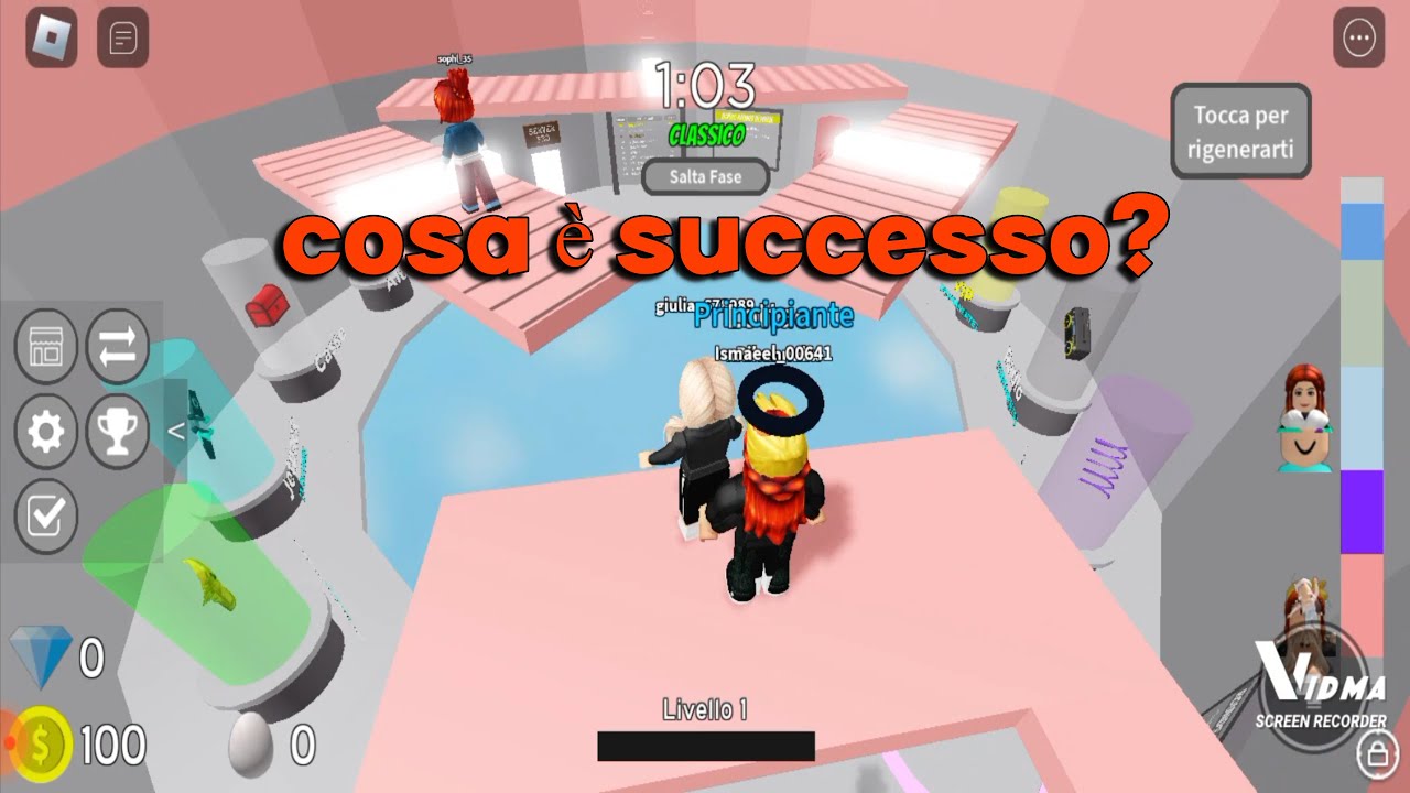 gioco per la prima volta a TORRE DELLA FOLLIA(SU ROBLOX) - YouTube