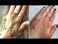 Mehandi Back Hand Design|Mehandi Tutorial|