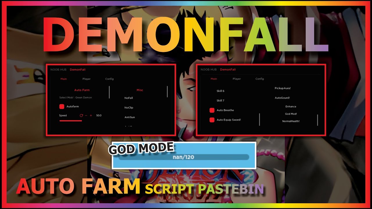 Roblox Demonfall Script Pastebin Hacks – December 2023 