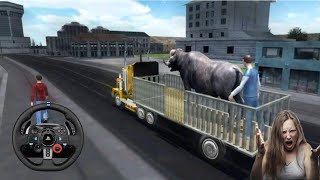 Real Tractor Farm - Zoo Animal Truck Driving Transport Simulator - Best Android Gameplay 1 screenshot 2