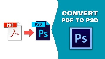 How to convert PDF to PSD in Adobe Photoshop