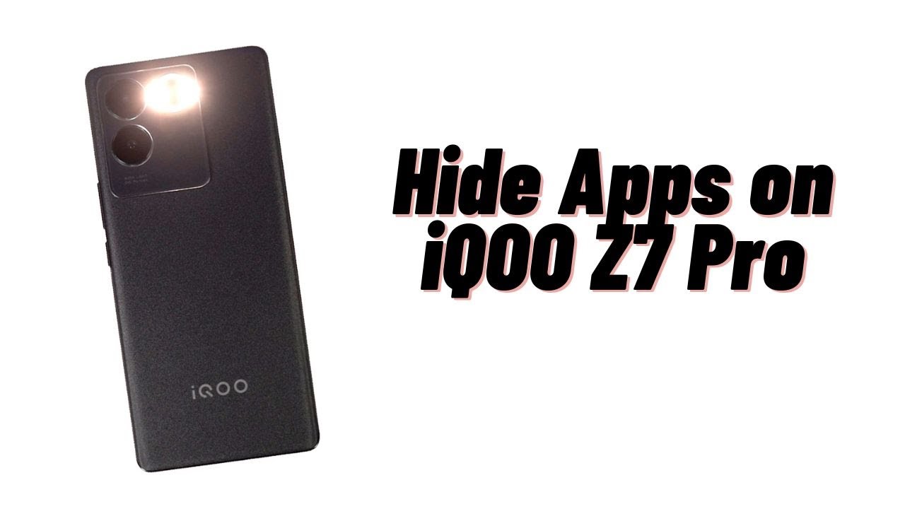 How to Hide Apps on iQOO Z7 Pro - YouTube