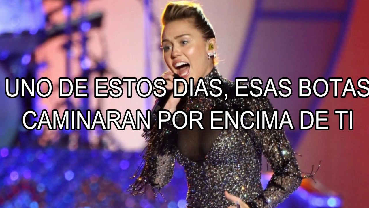 MILEY CYRUS - THESE BOOTS ARE MADE FOR WALKING Chords - Chordify