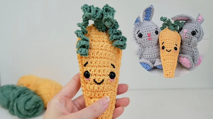 Learn to Crochet a Lifelike Carrot - Fun Play Food DIY