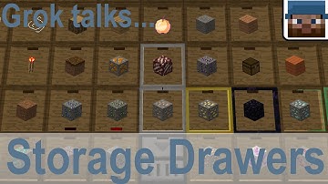 Minecraft Talk 22 - Storage Drawers Mod Spotlight