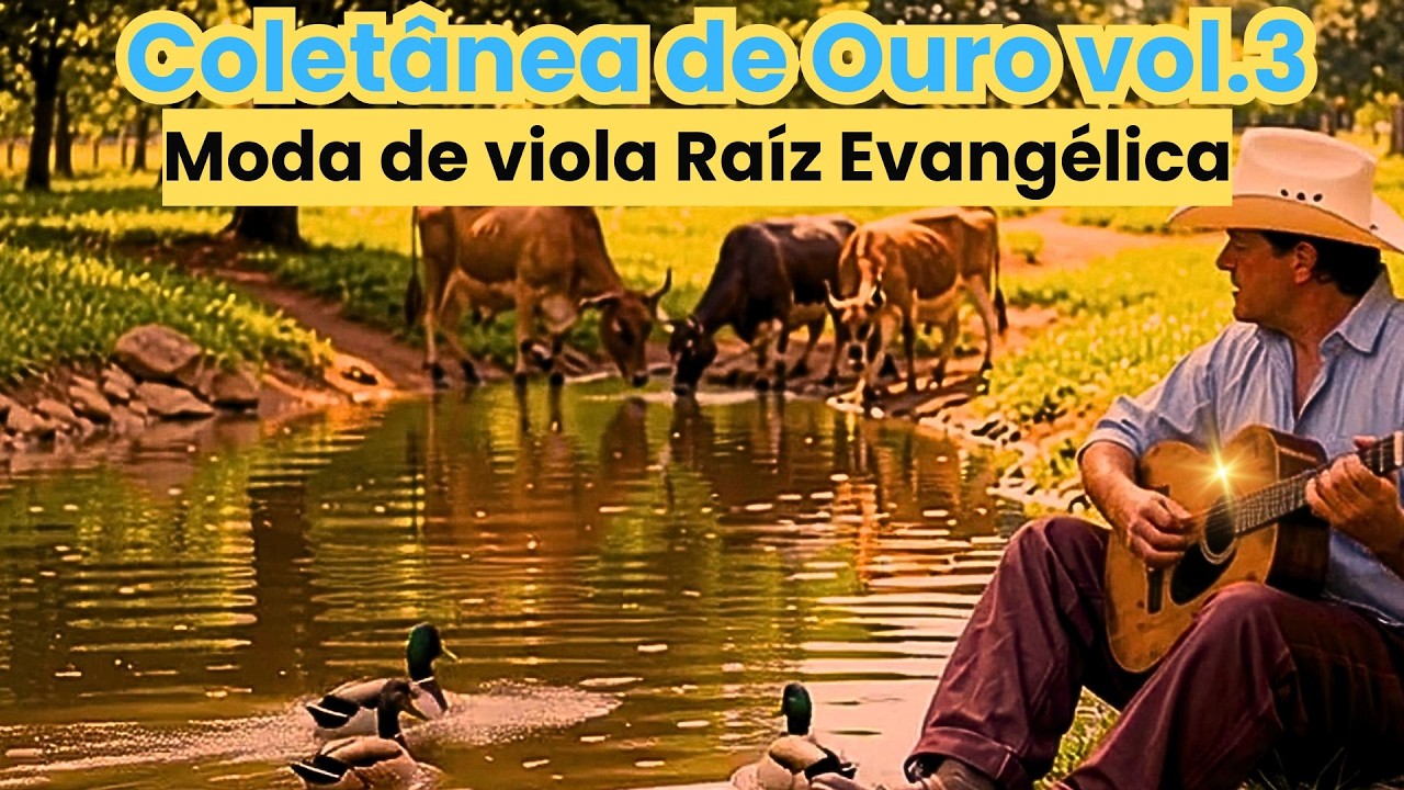VIOLA SERTANEJA EVANGÉLICA - As Melhores de Viola Vol. 3 | Sertanejo Raiz Bíblico