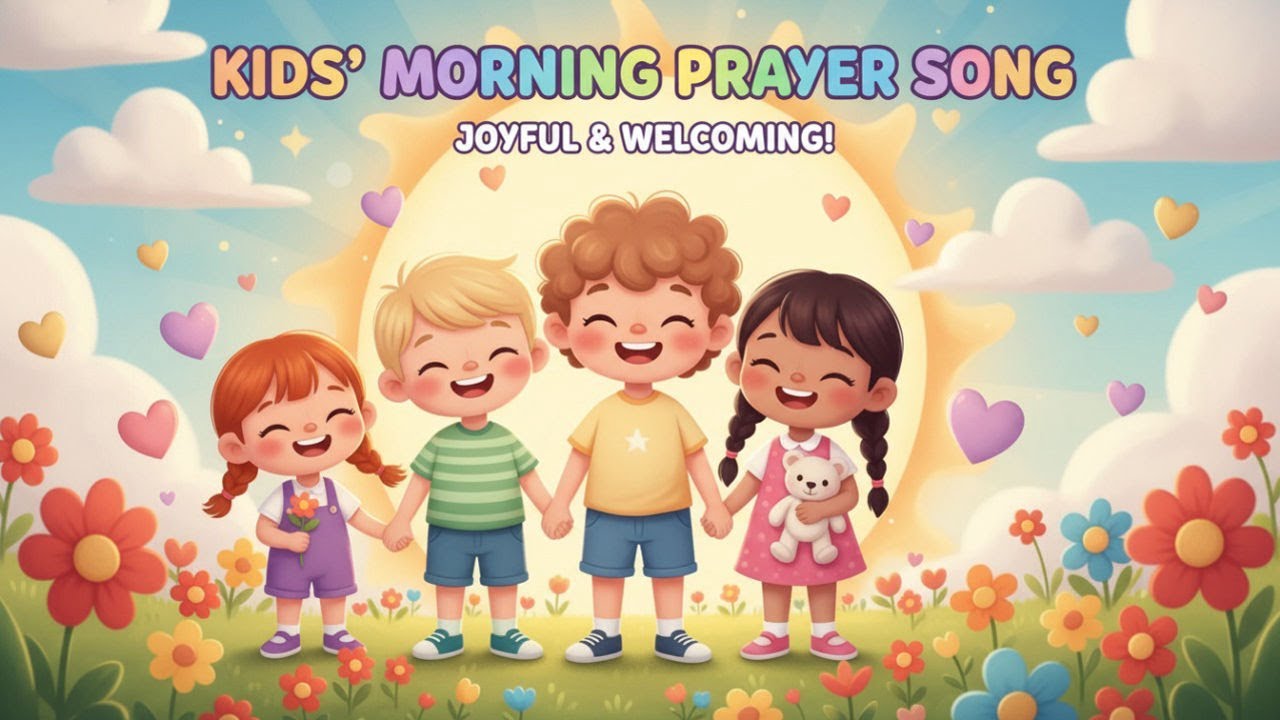 Good Morning Prayer for Kids | Thank You God | Daily Gratitude Song ...