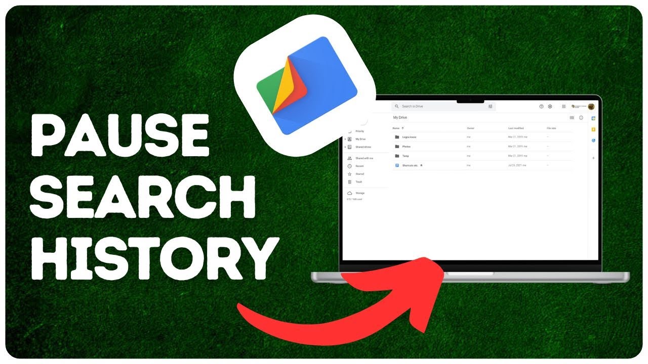 How to pause search history on Google Files? - YouTube