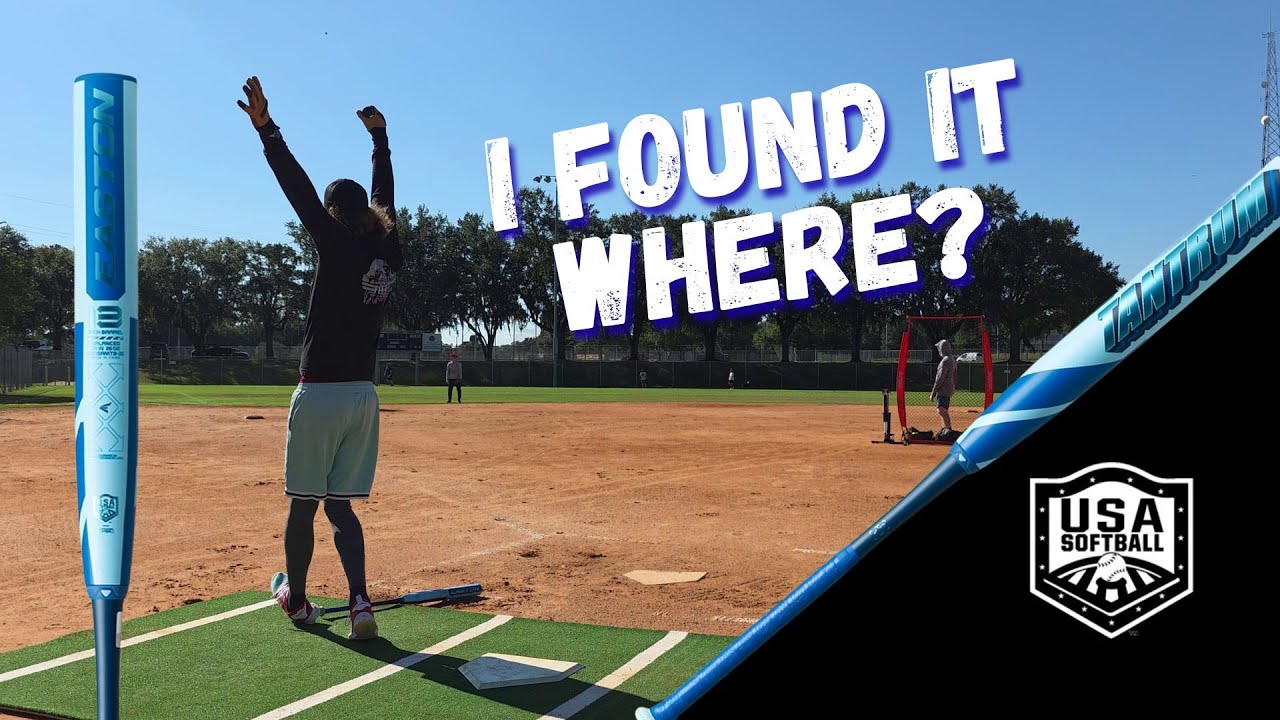 Истон Тантрум!! Одобрено в США! Доступно эксклюзивно на Amazon! Обзор биты для софтбола с медленн...