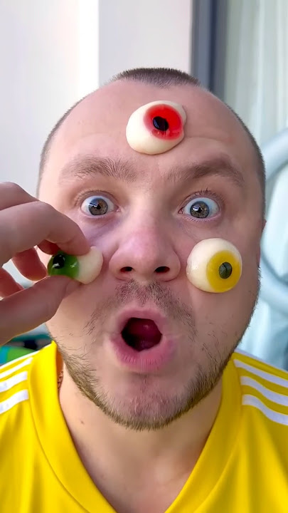 What ah oh with jelly eyball#funny#comedy#fu...