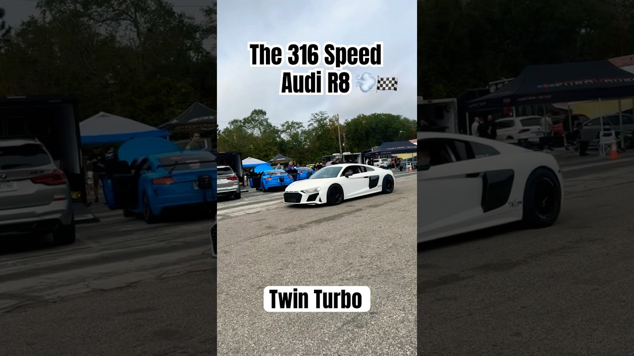 The 316 Speed Audi R8 Twin Turbo😍