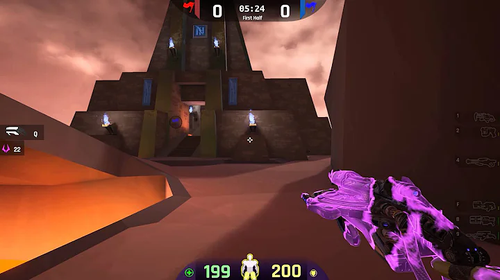 UT4 Pre-Alpha: A look at CTF-Volcano [HD 1440p] (26/06/2015 Build)