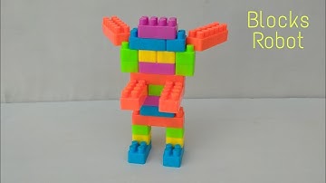 Building Blocks Robot (Robot-8) / Blocks Games / Blocks Toys / Blocks Robot / Blocks / Robot /