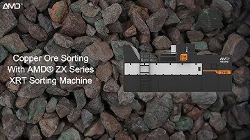 Copper Sorting-AMD XRT Ore Sorting Machine