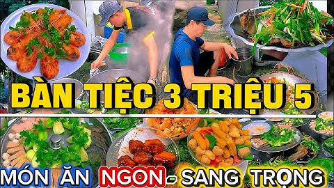 Món ngon đãi tiệc Bàn Tiệc Gây Sốt – , Tôm Càng Nướng Muối Ớt, Lẩu Riêu Cua Hải Sản Nhìn Là Thèm!