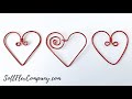 Learn How to Make Two Kinds of Wire Hearts on a WigJig: How To Make Jewelry with Sara Oehler