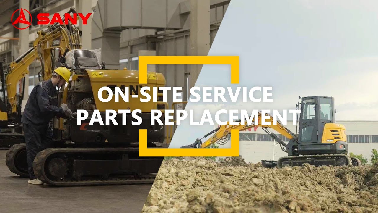 How SANY’s 24/7 support keeps sites running?