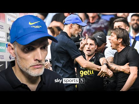 "Both goals cannot stand" | Tuchel explains FIERY exchange with Antonio Conte!