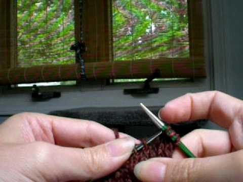 LarZaina Knits Eastern Uncrossed