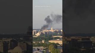 DC Metrobus catches fire in tunnel under National Mall