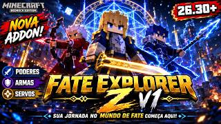 SAIU!!!MELHOR ADDON DE FATE COM SABER, GILGAMESH E MUITO MAIS PARA MCPE 26.30+!😱(Fate Explorer Z V1) screenshot 3