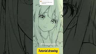 Sagiri Tutorial for fan #drawing #art #animeart