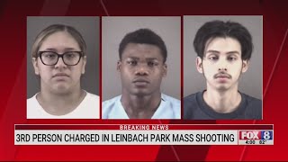 Third person charged in Leinbach Park mass shooting