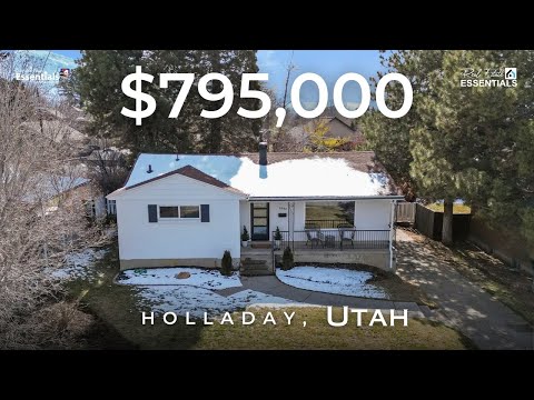 1842 E Severn Dr, Holladay, UT home video tour